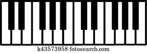 Piano keyboard Piano keyboard