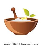 tonerde, in, becher, für, heilbad, vektor, symbol, für, web., schale, für, cosmetics., natürlich, apotheke, symbo., natürlich, kosmetisch, symbol tonerde, in, becher, für, heilbad, vektor, symbol, für, web., schale, für, cosmetics., natürlich, apotheke, symbo., natürlich, kosmetisch, symbol
