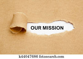 Our Mission Ripped Paper Concept Our Mission Ripped Paper Concept