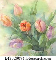 צבע, צבעוניים, ב, אגרטל, וואטארכולור