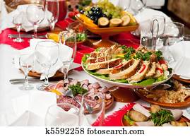 catering food table set decoration catering food table set decoration