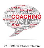 coaching, povolání, succes, mračno, pojem