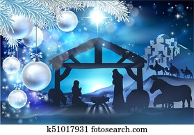 Nativity Christmas Abstract Background Nativity Christmas Abstract Background