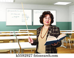 teacher at school teacher at school