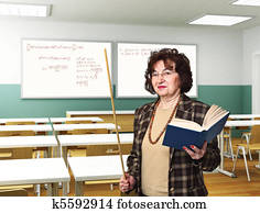 woman teacher at school woman teacher at school