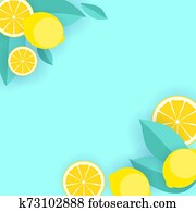 Abstract Lemon Pattern Background Illustration Abstract Lemon Pattern Background Illustration
