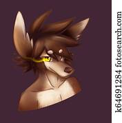 Furry character Furry character