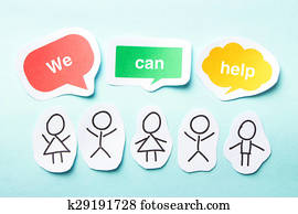 우리, 양철통, 도움