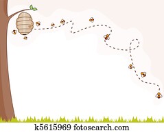 Bee Background
