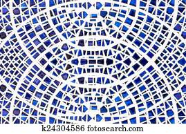 Blue Mosaic