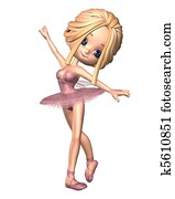 Cute Toon Sugarplum Fairy Cute Toon Sugarplum Fairy