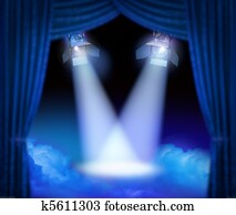 Grand premiere stage Grand premiere stage