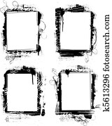 grunge frames grunge frames