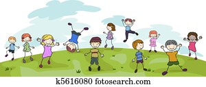 Kids Playing Kids Playing