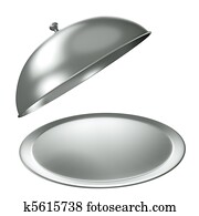 כסף, הסעדה, מגש