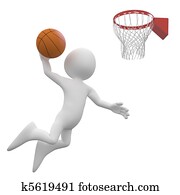 שחקן של כדור הסל