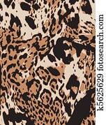 abstract animal print abstract animal print