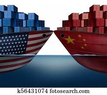 china, verenigde staten, handel, oorlog