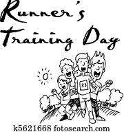 coureurs, jour formation