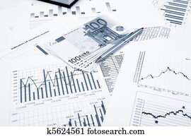 finansu, charts, un, graphs