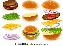 hamburger with cheese hamburger with cheese