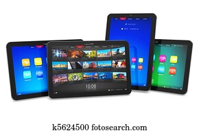 jogo, de, tabuleta, computadores