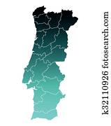mapa, de, portugal mapa, de, portugal