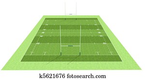 Rugby field Rugby field