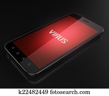 Smart phone infected Smart phone infected