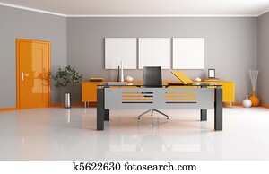 zeitgenössisches büro