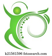 עמוד שדרה, התאם, איש