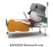 3d small people - patient 3d small people - patient