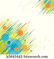 Abstract geometric background