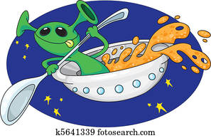alien in space alien in space
