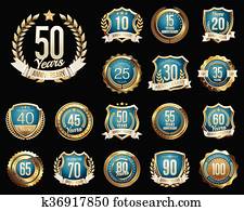 Anniversary Badges Anniversary Badges