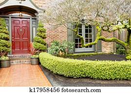 Ziegelstein Haus Stock Photo Bilder 170.463 ziegelstein haus