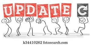 korszerűsíteni, aláír