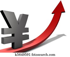 levantamiento, yen, o, yuan chino