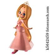 Pretty Pink Toon Princess Pretty Pink Toon Princess