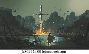 כפר, של, ה, שבור, חרב