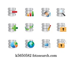 database icons database icons