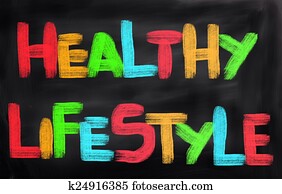 forma de vida sana, concepto