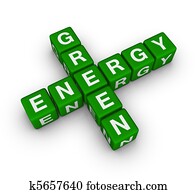 green energy label green energy label
