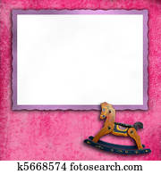 Baby pink photo frames Baby pink photo frames