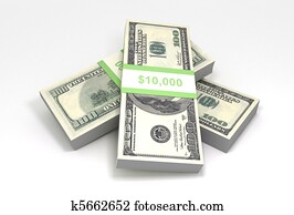 Stack of cash Stock Photography | k0840565 | Fotosearch