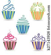 cupcakes, satz cupcakes, satz