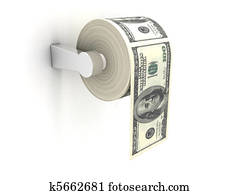 Expensive toilet paper