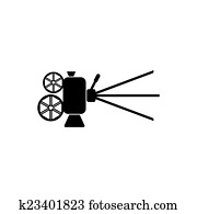 filmkamera, symbol filmkamera, symbol