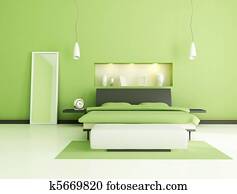 green modern bedroom green modern bedroom