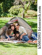 joyeux, camping famille